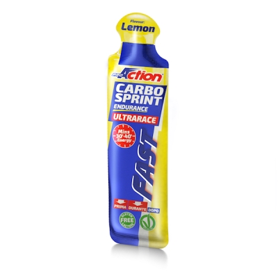 PROACTION CARBO SPRINT ULTRA RACE GEL ENERGETICO AL LIMONE 60 ML - Farmacia Murachelli Di Putelli dr. Giovanni