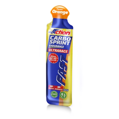 PROACTION CARBO SPRINT ULTRA RACE GEL ENERGETICO ALL'ARANCIA 60 ML - Farmacia Murachelli Di Putelli dr. Giovanni