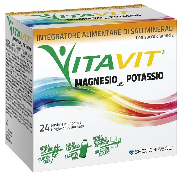 VITAVIT MAGNESIO POTASSIO 24 BUSTINE - Farmacia Murachelli Di Putelli dr. Giovanni