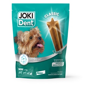 JOKI DENT CLASSIC SACCHETTO 98 G PER CANI DI TAGLIA EXTRASMALL FINO A 5 KG - Farmacia Murachelli Di Putelli dr. Giovanni