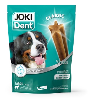 JOKI DENT CLASSIC SACCHETTO 270 G PER CANI DI TAGLIA EXTRALARGE OLTRE 25 KG - Farmacia Murachelli Di Putelli dr. Giovanni