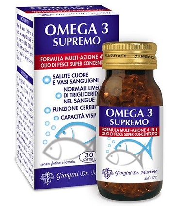 OMEGA 3 SUPREMO 30 SOFTGEL - Farmacia Murachelli Di Putelli dr. Giovanni