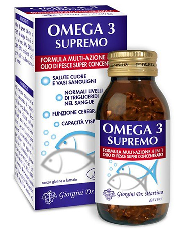 OMEGA 3 SUPREMO 60 SOFTGEL - Farmacia Murachelli Di Putelli dr. Giovanni