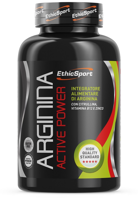 ETHICSPORT ARGININA ACTIVE POWER 90 COMPRESSE DA 1500 MG - Farmacia Murachelli Di Putelli dr. Giovanni