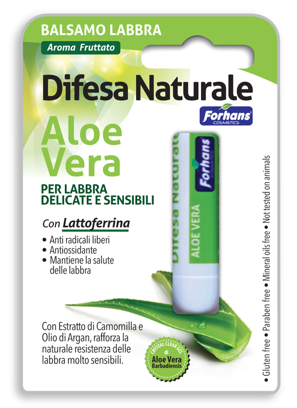 FORHANS BALSAMO LABBRA DIFESA NATURALE ALOE VERA - Farmacia Murachelli Di Putelli dr. Giovanni