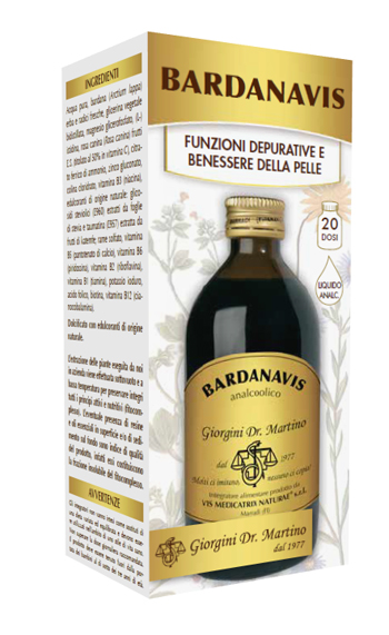 BARDANAVIS LIQUIDO ANALCOLICO 200 ML - Farmacia Murachelli Di Putelli dr. Giovanni