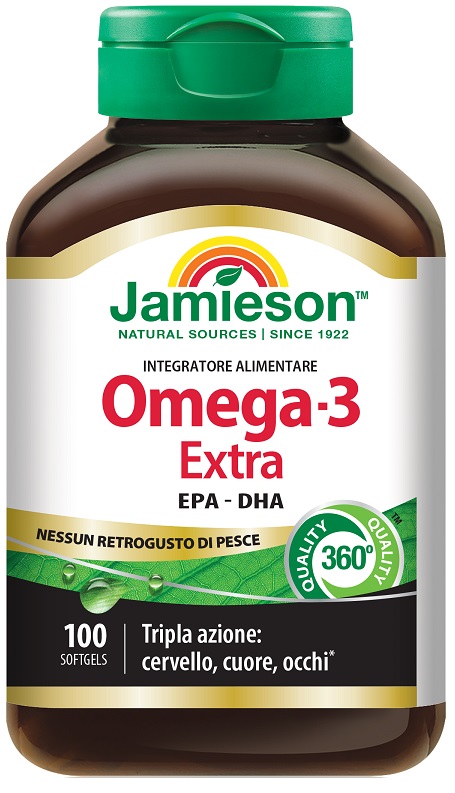 JAMIESON OMEGA 3 EXTRA 100 PERLE - Farmacia Murachelli Di Putelli dr. Giovanni