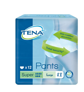 PANNOLONE PULL UP TENA PANTS SUPER TAGLIA LARGE 12 PEZZI - Farmacia Murachelli Di Putelli dr. Giovanni