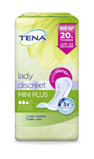 PANNOLONE SAGOMATO TENA DISCREET MINI PLUS 16 PEZZI - Farmacia Murachelli Di Putelli dr. Giovanni