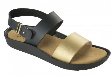 MAMORE SYNTHETIC LEATHER WOMENS BLACK/GOLD 39 COLLEZIONE SS17 1 PAIO - Farmacia Murachelli Di Putelli dr. Giovanni