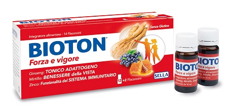 BIOTON GINSENG FORZA VIG 14 FLACONCINI - Farmacia Murachelli Di Putelli dr. Giovanni