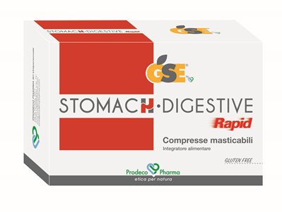GSE STOMACH DIGESTIVE RAPID 24 COMPRESSE MASTICABILI - Farmacia Murachelli Di Putelli dr. Giovanni