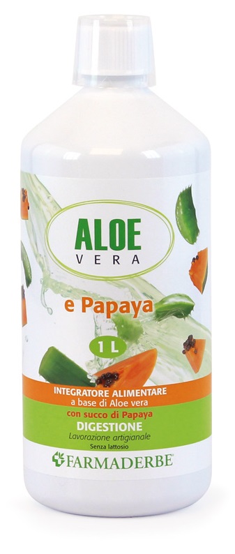 ALOE VERA SUCCO DI ALOE VERA E PAPAYA 1 LITRO - Farmacia Murachelli Di Putelli dr. Giovanni