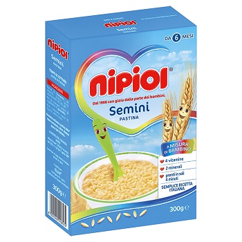 NIPIOL PASTINA SEMINI 300 G - Farmacia Murachelli Di Putelli dr. Giovanni