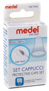 CAPPUCCI MEDEL EAR TEMPERATURE 20 PEZZI - Farmacia Murachelli Di Putelli dr. Giovanni
