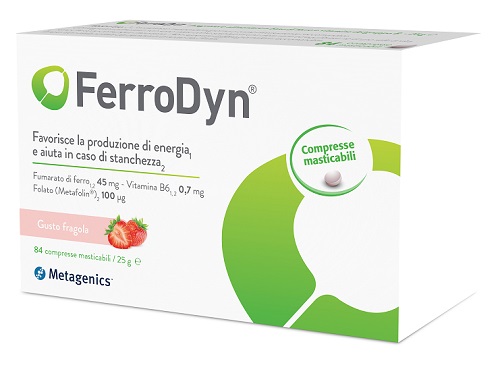 FERRODYN 84 COMPRESSE MASTICABILI - Farmacia Murachelli Di Putelli dr. Giovanni