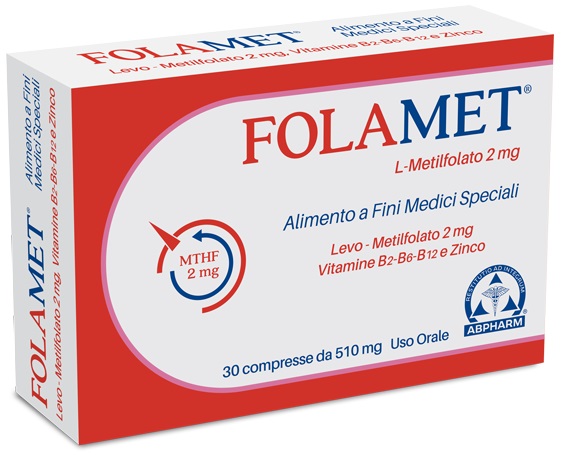 FOLAMET 30 COMPRESSE 500 MG - Farmacia Murachelli Di Putelli dr. Giovanni