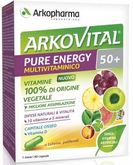 ARKOVITAL PURE ENERGY 50+ 60 CAPSULE - Farmacia Murachelli Di Putelli dr. Giovanni
