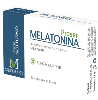 PROSER MELATONINA 80 COMPRESSE - Farmacia Murachelli Di Putelli dr. Giovanni
