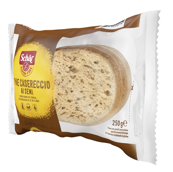 SCHAR PANE CASERECCIO AI SEMI SENZA LATTOSIO 250 G - Farmacia Murachelli Di Putelli dr. Giovanni