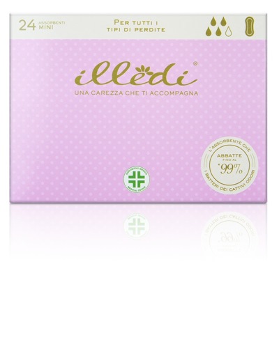 ILLEDI ASSORBENTI MINI IN TESSUTO NON TESSUTO PER INCONTINENZA 230 MM 24 PEZZI - Farmacia Murachelli Di Putelli dr. Giovanni