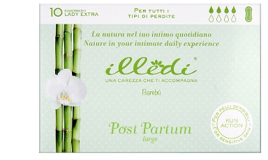 ILLEDI ASSORBENTI LADY EXTRA SENZA ALI POST PARTO TAGLIA LARGE 10 PEZZI - Farmacia Murachelli Di Putelli dr. Giovanni