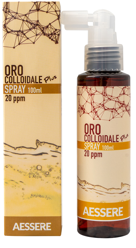 ORO COLLOIDALE PLUS SPRAY 20PPM 100 ML - Farmacia Murachelli Di Putelli dr. Giovanni