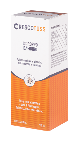 CRESCOTUSS SCIROPPO BAMBINO 200 ML - Farmacia Murachelli Di Putelli dr. Giovanni
