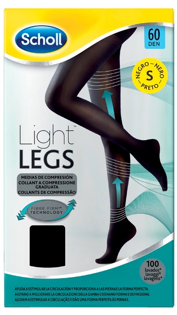 SCHOLL LIGHTLEGS 60 DENARI TAGLIA S COLORE NERO 1 PAIO - Farmacia Murachelli Di Putelli dr. Giovanni