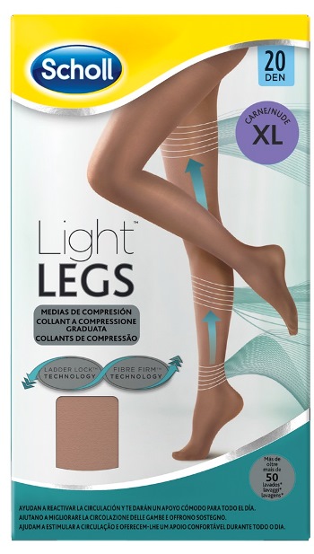 SCHOLL LIGHTLEGS 20 DENARI TAGLIA XL COLORE NUDE 1 PAIO - Farmacia Murachelli Di Putelli dr. Giovanni