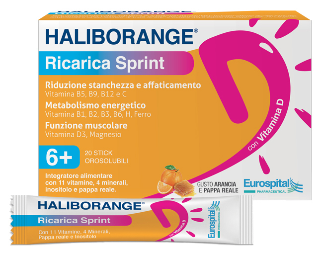 HALIBORANGE RICARICA SPRINT 20 STICK PACK 2 G - Farmacia Murachelli Di Putelli dr. Giovanni