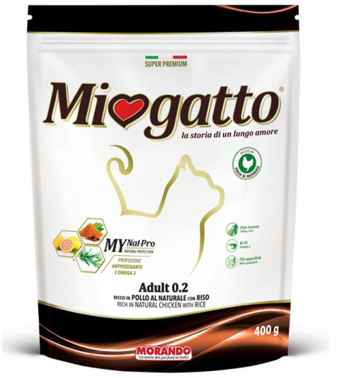 MIOGATTO STERILIZZATO POLLO NATURALE 400 G - Farmacia Murachelli Di Putelli dr. Giovanni