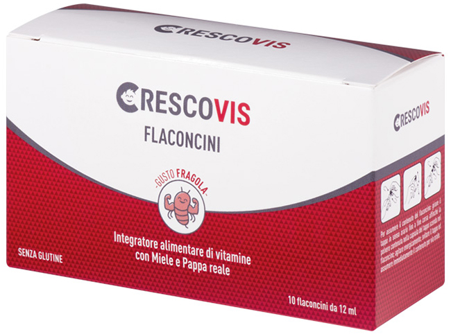 CRESCOVIS 10 FLACONCINI 10 ML - Farmacia Murachelli Di Putelli dr. Giovanni