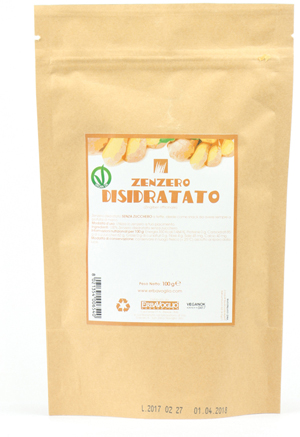 ZENZERO DISIDRATATO 100 G A FETTE SENZA ZUCCHERO - Farmacia Murachelli Di Putelli dr. Giovanni