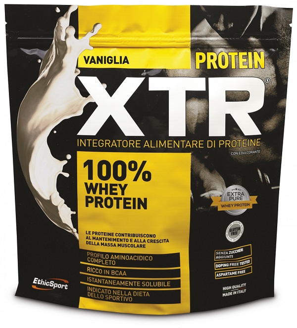 ETHICSPORT PROTEIN XTR VANIGLIA POLVERE 500 G - Farmacia Murachelli Di Putelli dr. Giovanni