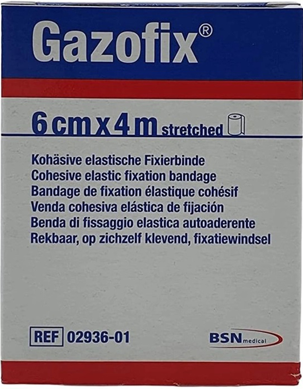 BENDA ELASTICA AUTOADESIVA GAZOFIX 6X400 CM - Farmacia Murachelli Di Putelli dr. Giovanni