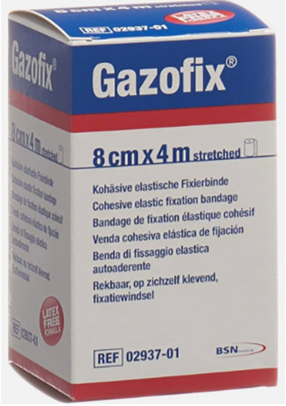 BENDA ELASTICA AUTOADESIVA GAZOFIX 8X400 CM - Farmacia Murachelli Di Putelli dr. Giovanni