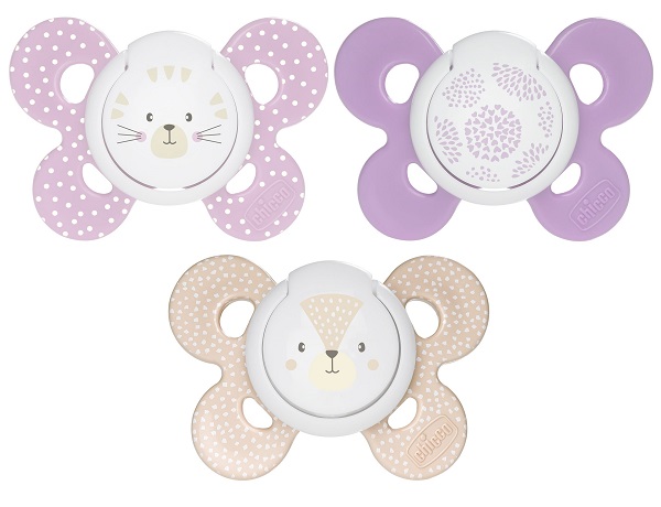 CHICCO SUCCHIETTO COMFORT GIRL IN SILICONE 6-16 MESI 2 PEZZI - Farmacia Murachelli Di Putelli dr. Giovanni