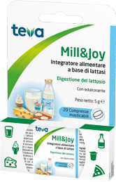 MILL&JOY TEVA 20 COMPRESSE MASTICABILI - Farmacia Murachelli Di Putelli dr. Giovanni