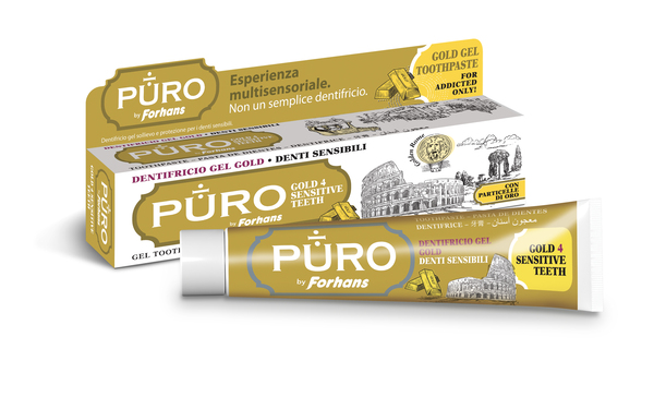 FORHANS GOLD4WHITE DENTIFRICIO 75 ML - Farmacia Murachelli Di Putelli dr. Giovanni
