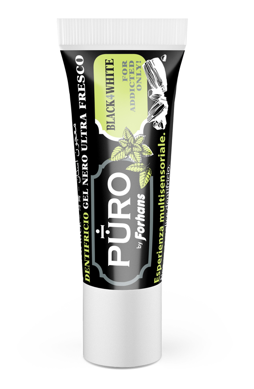 FORHANS BLACK4WHITE DENTIFRICIO 12 ML - Farmacia Murachelli Di Putelli dr. Giovanni