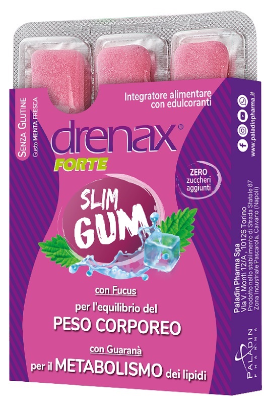 DRENAX SLIM DIMAGRANTE 9 GUM - Farmacia Murachelli Di Putelli dr. Giovanni