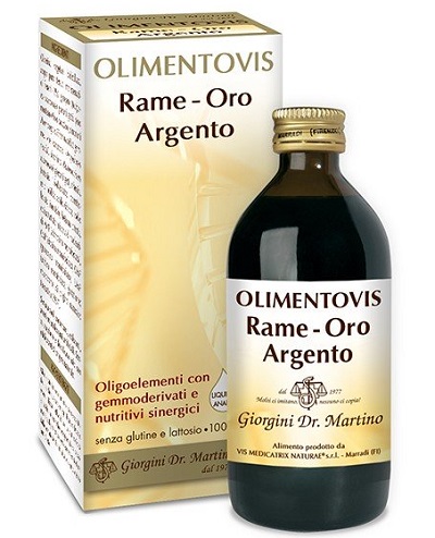 RAME ORO ARGENTO OLIMENTOVIS 200 ML - Farmacia Murachelli Di Putelli dr. Giovanni