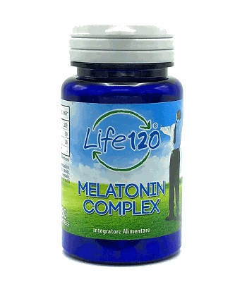 LIFE 120 MELATONINA COMPLEX 180 COMPRESSE - Farmacia Murachelli Di Putelli dr. Giovanni