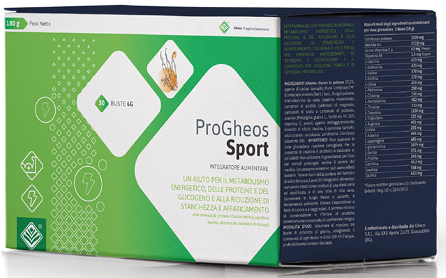 PRO GHEOS SPORT 30 BUSTINE DA 6 G - Farmacia Murachelli Di Putelli dr. Giovanni