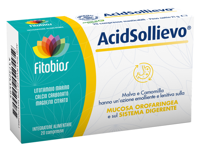 ACID SOLLIEVO 20 COMPRESSE - Farmacia Murachelli Di Putelli dr. Giovanni