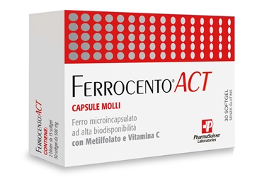 FERROCENTO ACT 30 CAPSULE MOLLI - Farmacia Murachelli Di Putelli dr. Giovanni