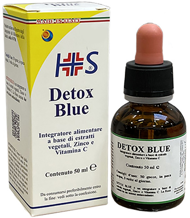 DETOX BLUE GOCCE 50 ML - Farmacia Murachelli Di Putelli dr. Giovanni