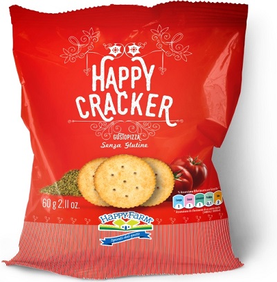 HAPPY FARM HAPPY CRACKERS GUSTO PIZZA 60 G - Farmacia Murachelli Di Putelli dr. Giovanni