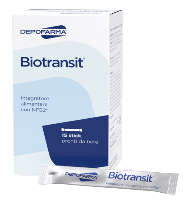 BIOTRANSIT 15 STICK PACK 15 ML - Farmacia Murachelli Di Putelli dr. Giovanni